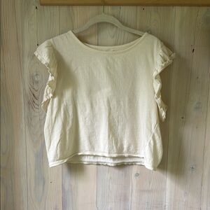 Gap Kids Cream Top Size 12